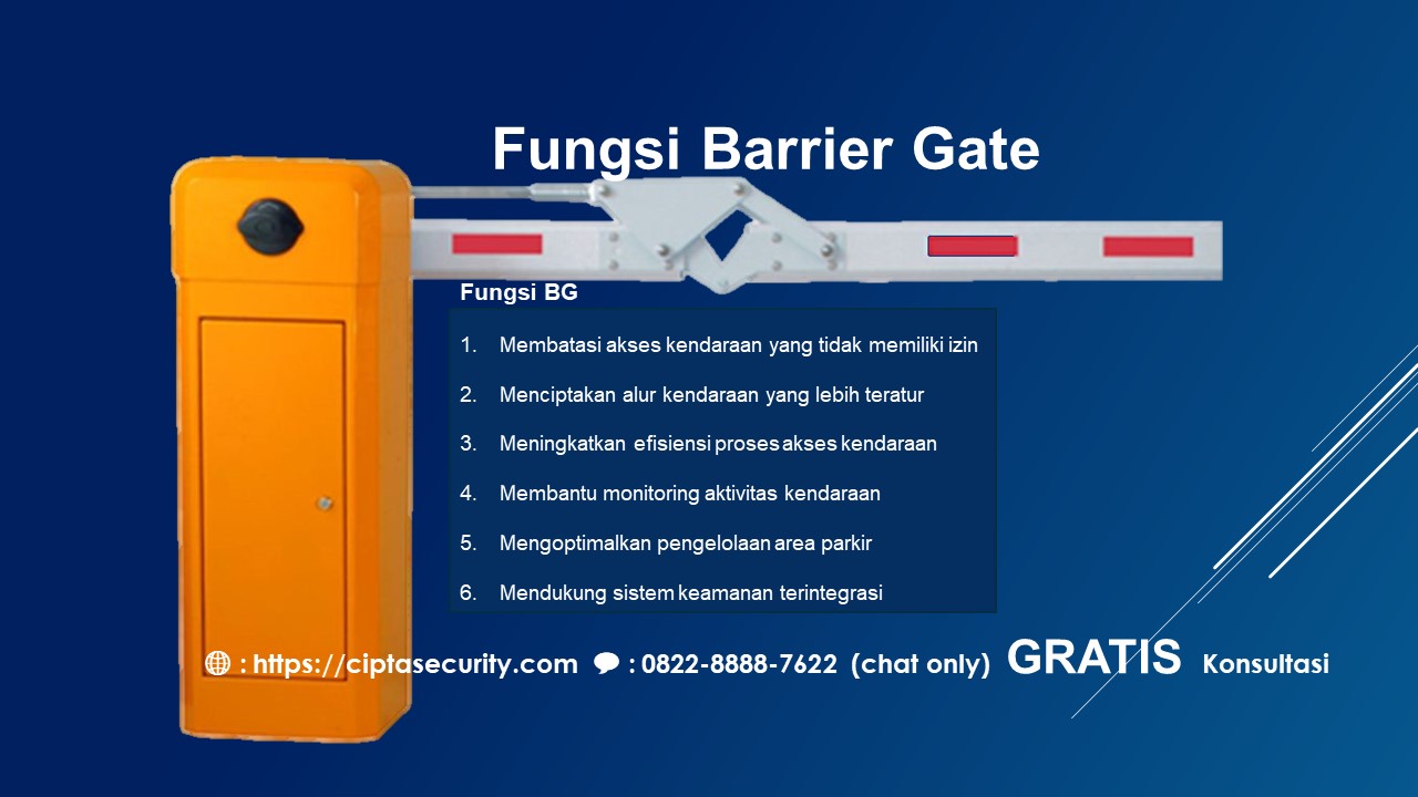 Fungsi Barrier Gate Dalam Mengatur Akses Kendaraan dan Meningkatkan Keamanan area